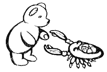 Teddy and Crab